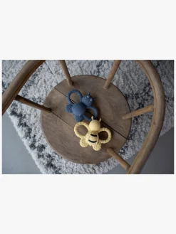 FILIBABBA Babylegetøj-Bella the Bee Bidelegetøj, Pale Banana