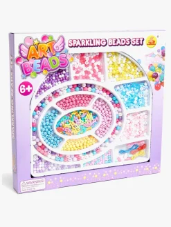 Kreativt Legetøj|Fippla Art Beads  Skinnende Perlesæt