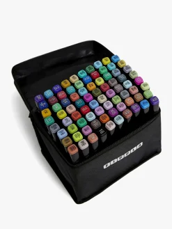 Børn Fippla Legetøj Til Børn På 0-10 År|Kreativt Legetøj-Dobbeltspids Alkoholbaserede Illustration Markers 80-pak