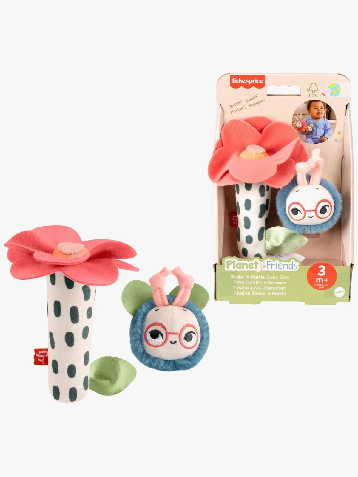 FisherPrice Fischer-Price Shake & Rangle Busy Bee
