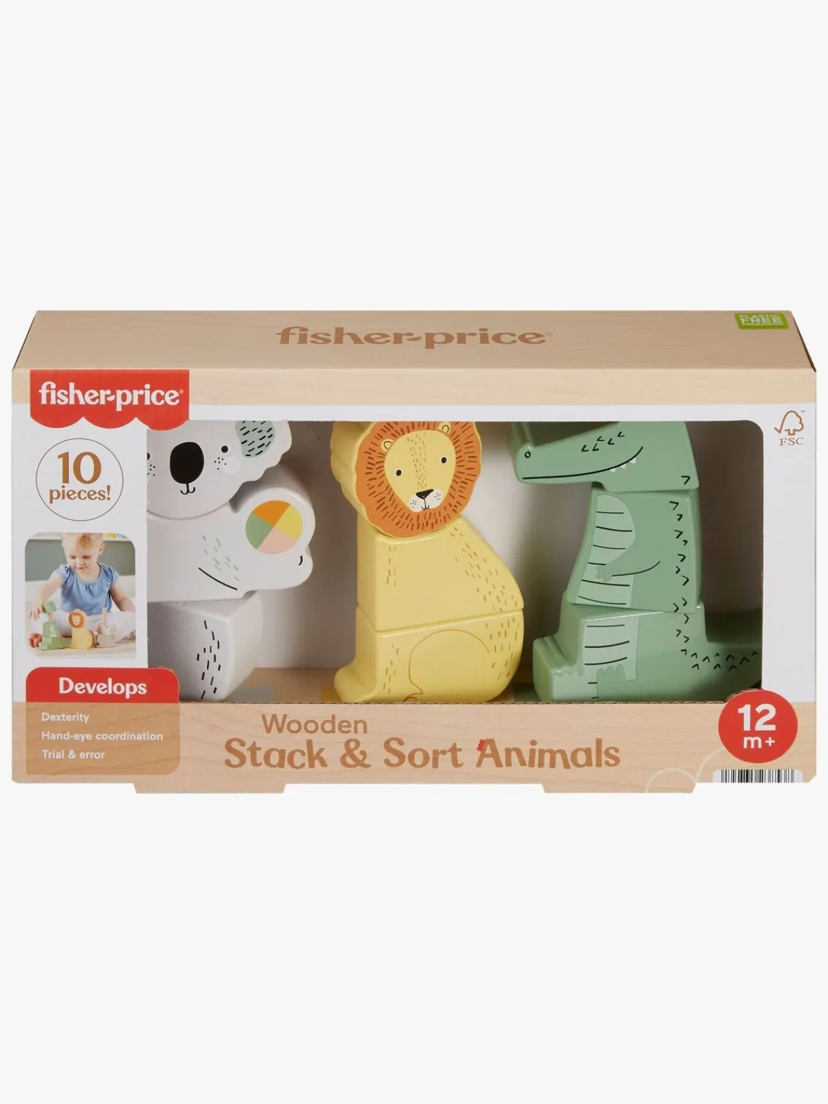 FisherPrice Fisher-Price Dyr Stabeltårn