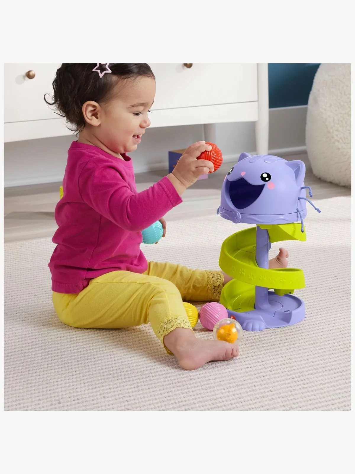 FisherPrice Babylegetøj-Fisher-Price Kitty Boldtårn