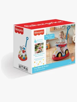 Pedal- & Gåbiler|DOLU Fisher-Price Rocker Gåbil 4-i-1