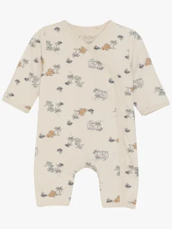 Børn Fixoni Præmatur Pyjamasser 2-pak Str. 32, Blå