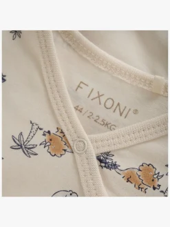 Børn Fixoni Præmatur Pyjamasser 2-pak Str. 32, Blå