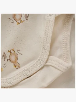Børn Fixoni Præmatur Pyjamassæt Str. 50, Brun