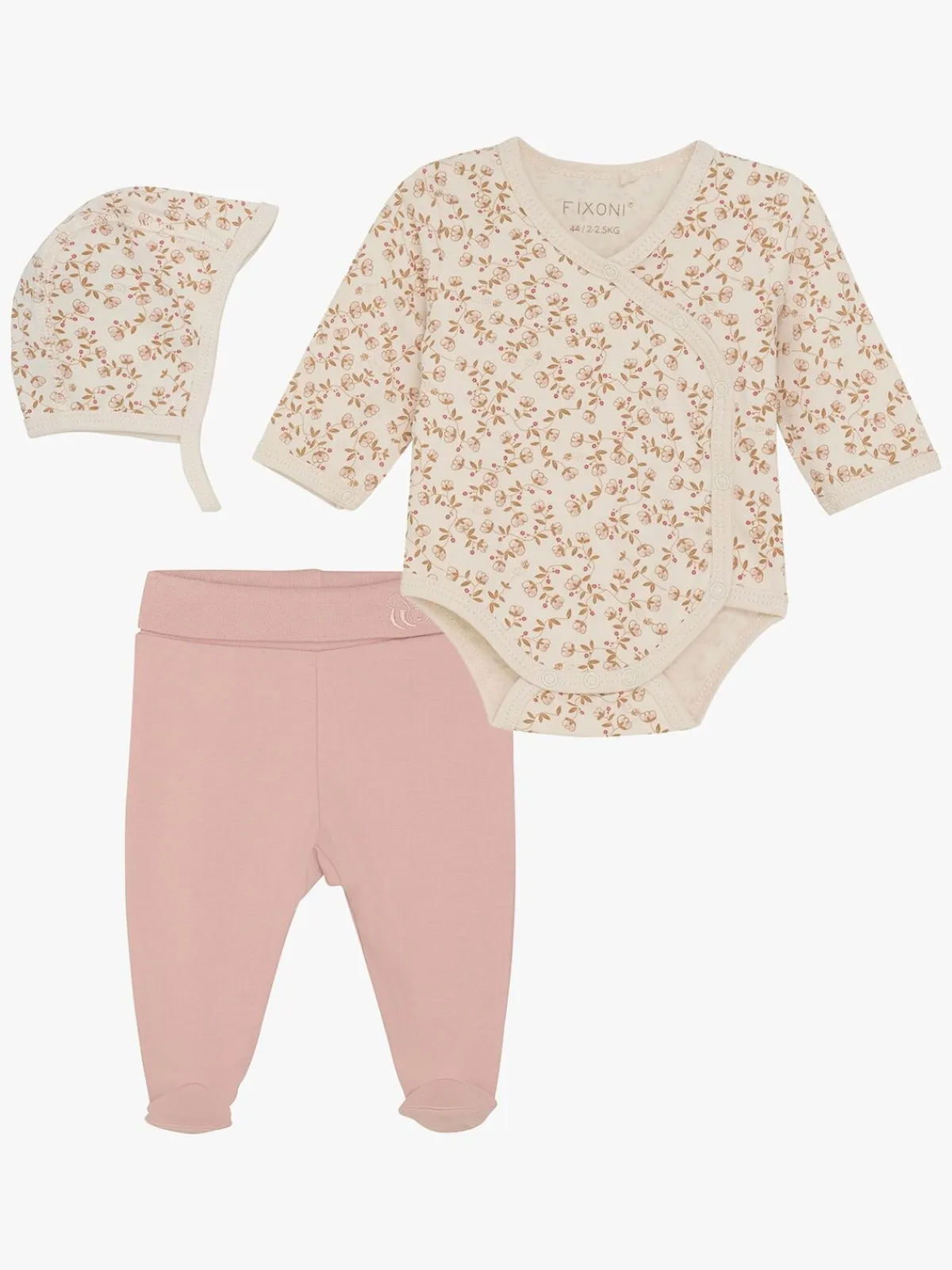 Præmatur|Fixoni Præmatur Pyjamassæt Str. 38, Pink