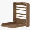 Flexa Pusleborde-Nova Væghængt Puslebord, Oak