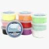 Kreativt Legetøj|FoamClay Foam Clay Blandede Farver Glitter