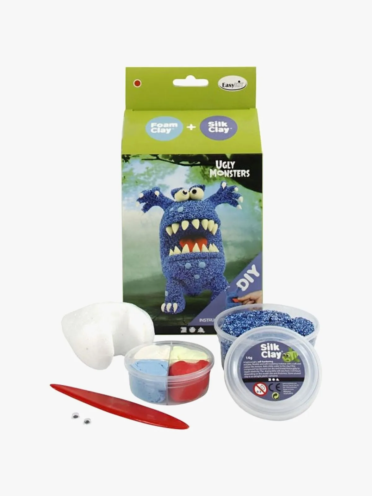 FoamClay Foam Clay Funny Friends Monster, Blå