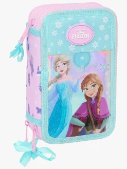 DisneyFrozen Frozen Cool Days Tredelt Penalhus, Lyserød/Turkis