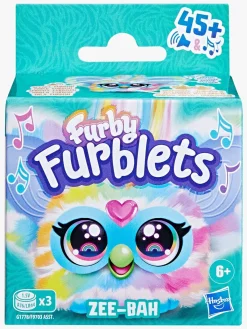 Interaktivt Legetøj|Furby Furblet Interaktiv Bamse Zee Bah Flerfarvet