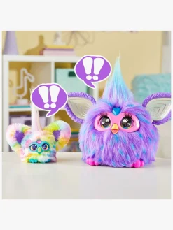 Interaktivt Legetøj|Furby Furblet Interaktiv Bamse Zee Bah Flerfarvet