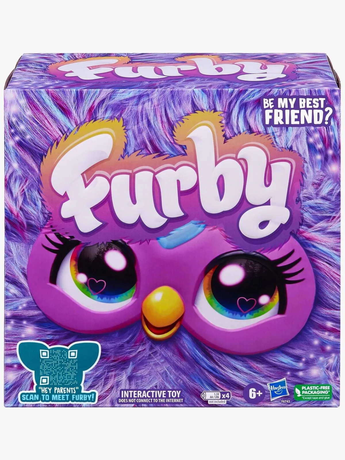 Furby Interaktivt Legetøj-Interaktivt Tøjdyr, Lilla