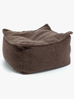 Børn Furini Nila Puf Bouclé, Mørkebrun
