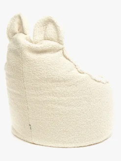 Børnemøbler|Furini Yogi Sækkestol Bouclé, Creme