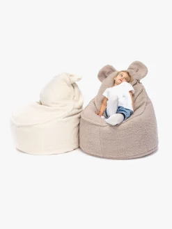 Børn Furini Yogi Sækkestol Bouclé, Cappucino