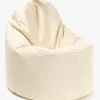 Børnemøbler|Furini Yoko Sækkestol Polyester, Creme