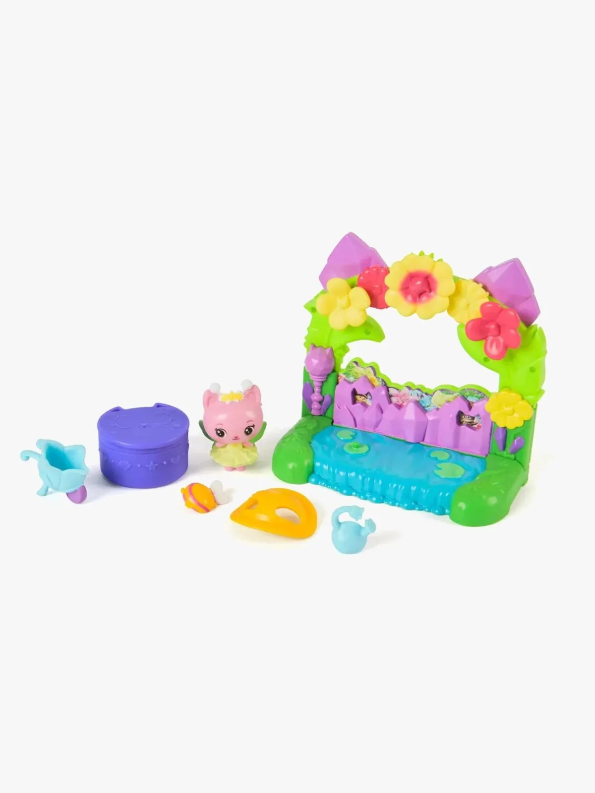 GabbysDollhouse Gabby's Dollhouse Balkon Legesæt Crystal Garden