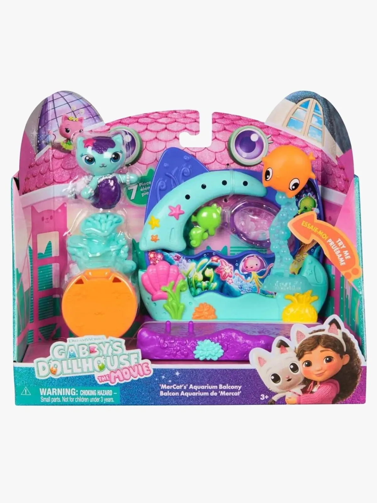 GabbysDollhouse Gabby's Dollhouse Balkon Swing & Swim