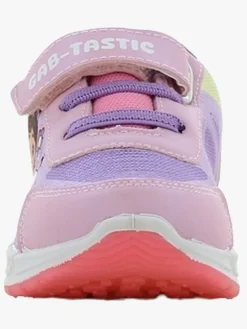 Børn GabbysDollhouse Gabby's Dollhouse Blinkende Sneakers, Lilac/Fuchsia