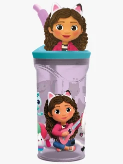 GabbysDollhouse Gabby's Dollhouse 3D Figur Drikkedunk Party, Lilla