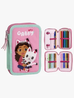 GabbysDollhouse Gabby's Dollhouse Dobbelt Penalhus, Pink