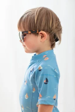 Børn Geggamoja  Fleksible Solbriller 2-6 År, Tortoise Brown