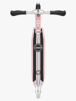 Globber Flow Element Lights Chrome Finish Løbehjul, Rose Gold