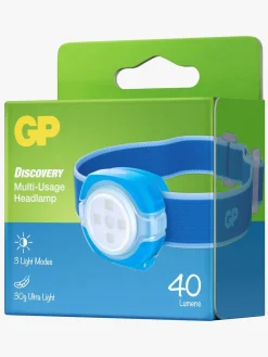 GPBatterier Friluftsliv-GP Discovery Everybody Pandelampe, Blå