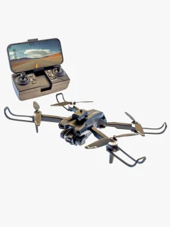 Gear4play Fjernstyret-G4P Sammenklappelig Drone med Dobbelte Kameraer