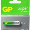 GPBatterier GP Super Alkaline G-TECH AA/LR6 Batterier 4-Pak
