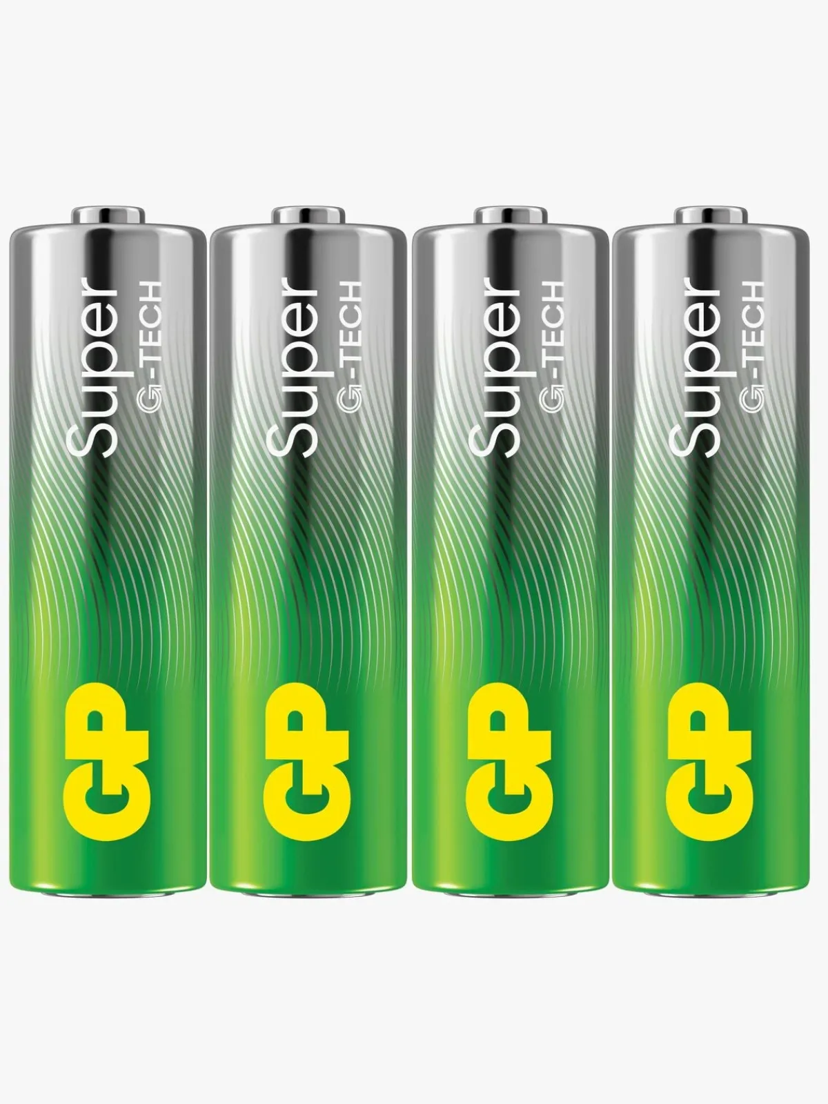 GPBatterier GP Super Alkaline G-TECH AA/LR6 Batterier 4-Pak