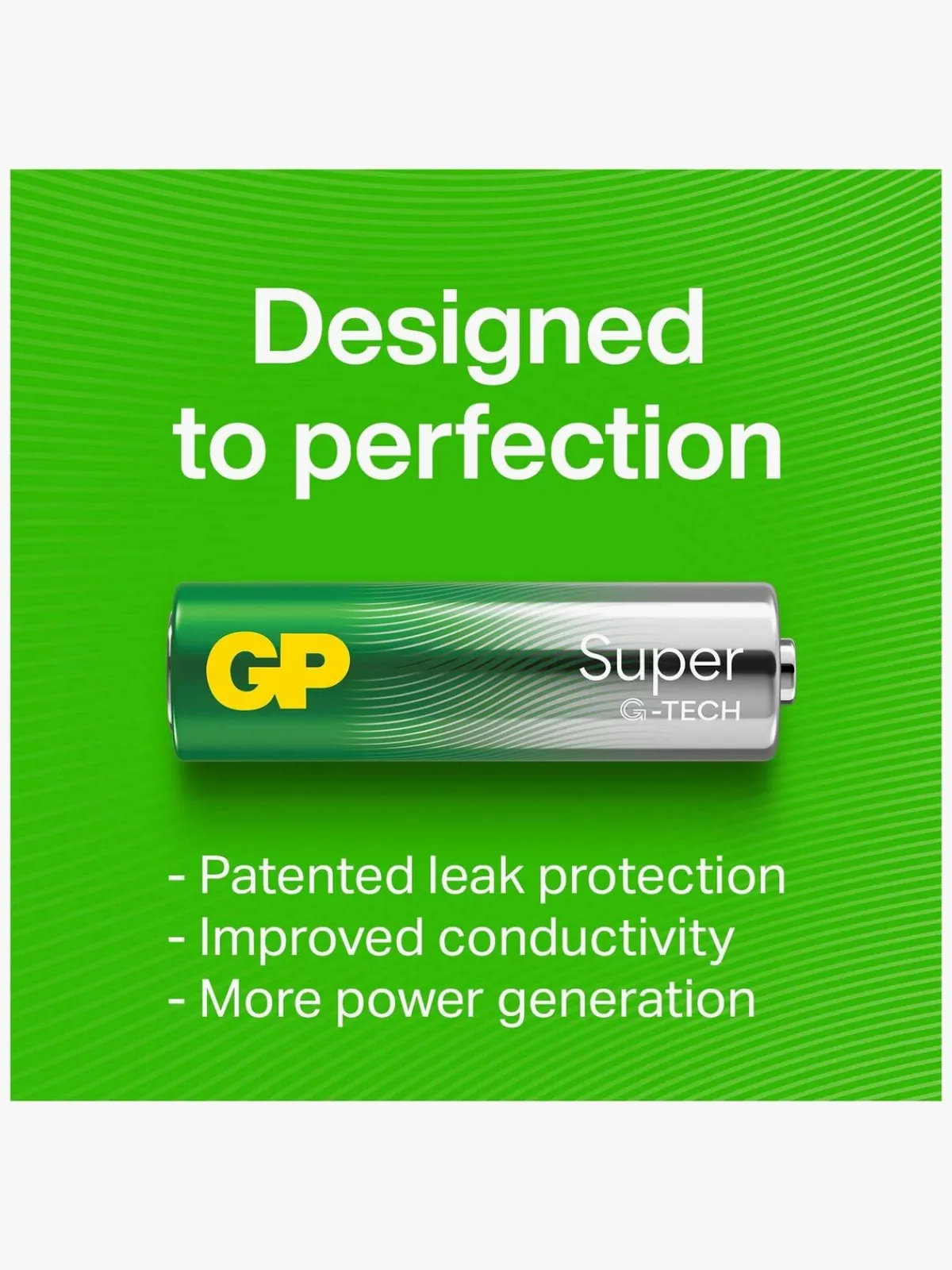 GPBatterier Elektronik & Media-GP Super Alkaline G-TECH 9V Batteri 1-Pak