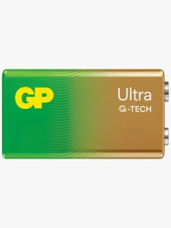 GPBatterier GP Ultra Alkaline G-TECH 9V Batteri Svanemærket 1-Pak