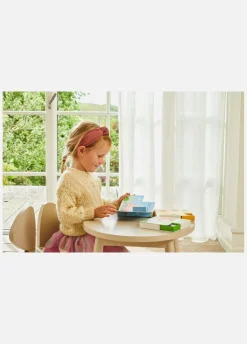 PeppaPig Bøger-Gurli Gris Bog med Træfigurer - På Cykeltur