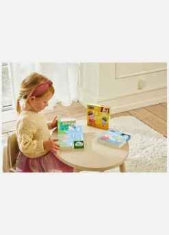 PeppaPig Bøger-Gurli Gris Bog med Træfigurer - På Cykeltur