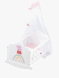 PeppaPig Gurli Gris Dukkeseng med Sengehimmel