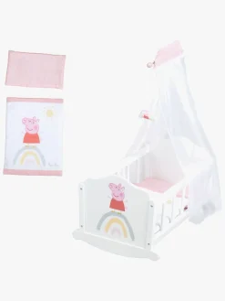 PeppaPig Gurli Gris Dukkeseng med Sengehimmel