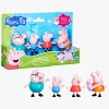 Legetøjsfigurer|PeppaPig Gurli Gris Figursæt Familie 5-pak