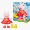 PeppaPig Interaktivt Legetøj-Gurli Gris Interaktivt Legetøj Muddy Puddles Party 30 cm