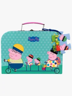 PeppaPig Gurli Gris Kuffert med Puslespil 25 Brikker