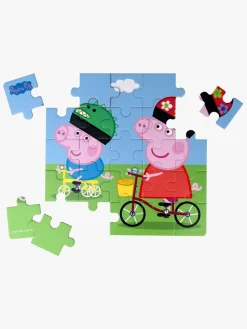 PeppaPig Gurli Gris Kuffert med Puslespil 25 Brikker