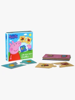 PeppaPig Gurli Gris Lær At Rime Puslespil 20 Brikker
