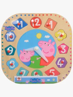 PeppaPig Gurli Gris Puslespil Ur, 25 cm