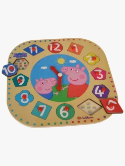 PeppaPig Gurli Gris Puslespil Ur, 25 cm