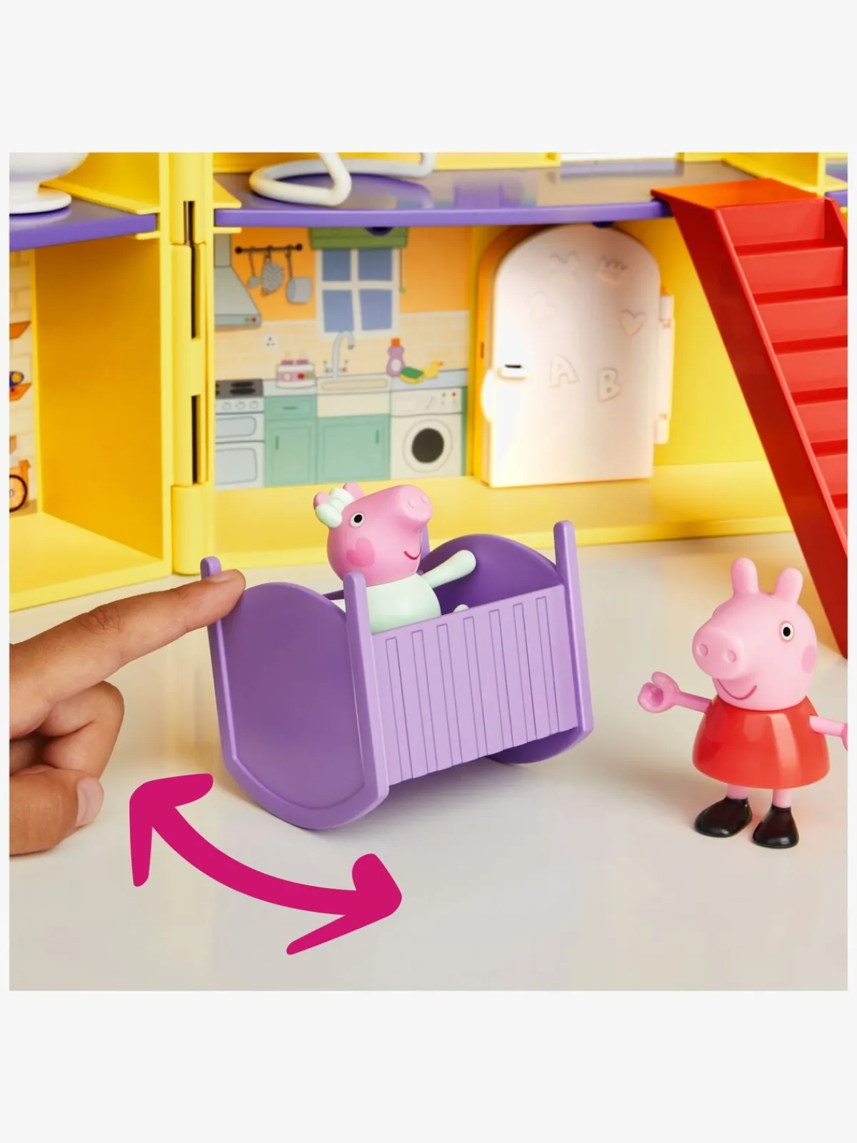 PeppaPig Dukker & Bamser-Gurli Gris stort Familiehus Dukkehus