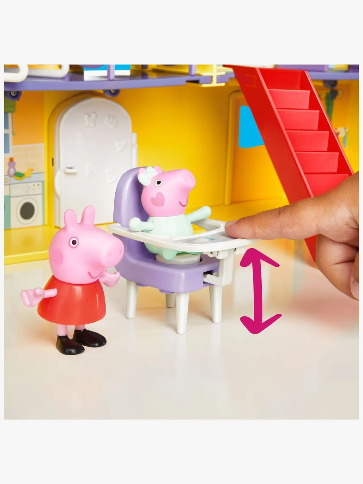PeppaPig Dukker & Bamser-Gurli Gris stort Familiehus Dukkehus