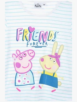 Børn PeppaPig Overdele-Gurli Gris T-shirt, Turquoise