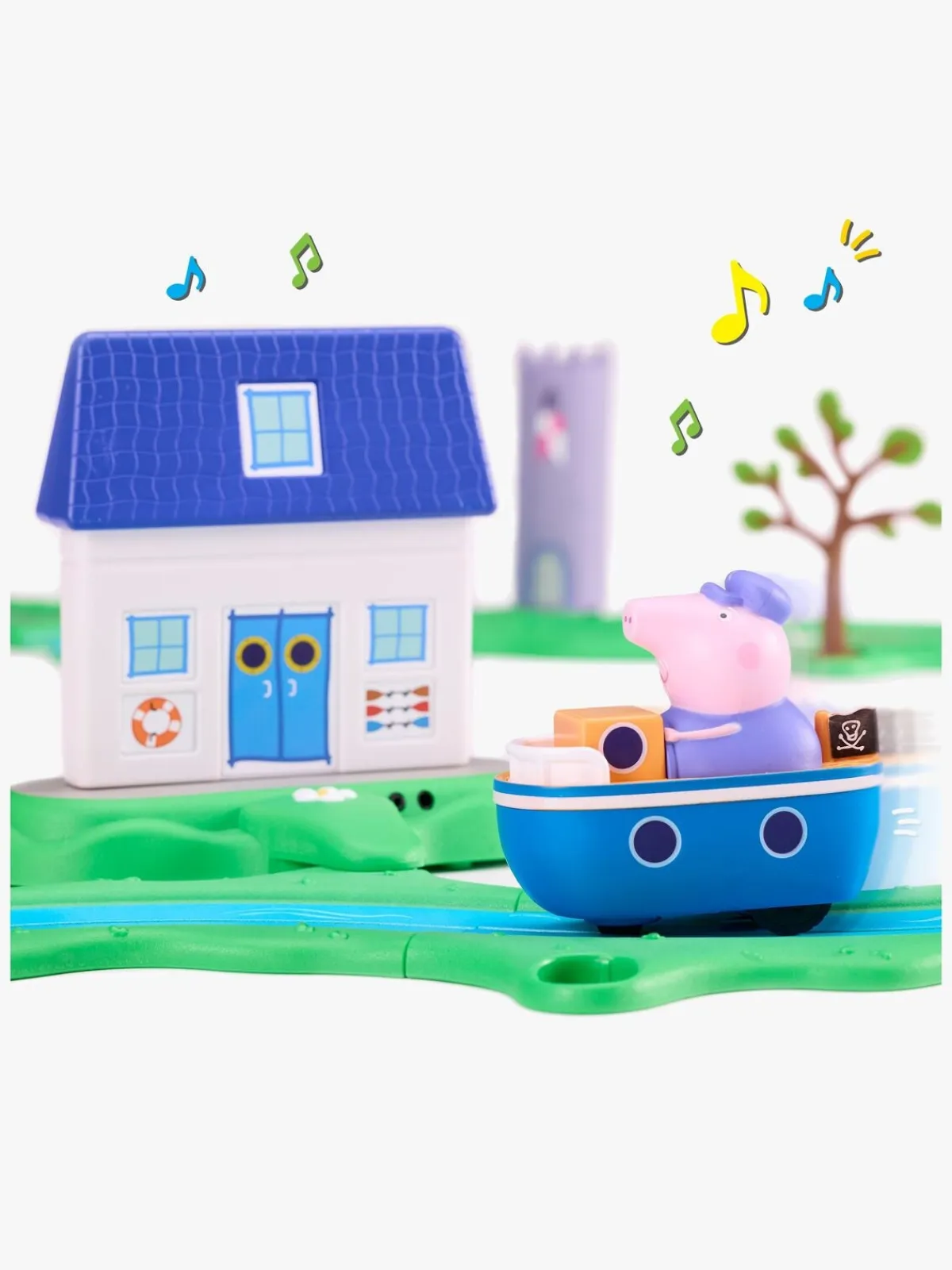 PeppaPig Gurli Gris Whizz Around Bådbane Bobbing Along